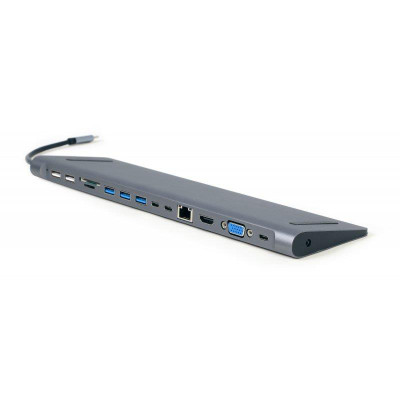 Док-станція Type-C Cablexpert (A-CM-COMBO9-01)