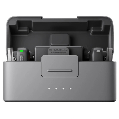 Мікрофонна радіосистема DJI Mic Mini (2TX + 1RX + Charging Case) Global spec. (CP.RN.00000433.01)