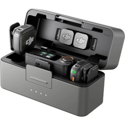 Мікрофонна радіосистема DJI Mic 3 (2 TX + 1 RX + Charging Case) (CP.RN.00000480.01) Мікрофонна радіосистема DJI Mic 3 (2 TX + 1 RX + Charging Case) (CP.RN.00000480.01)