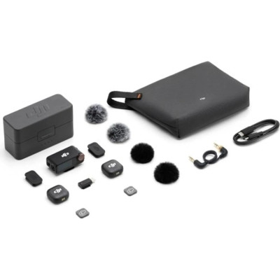 Мікрофонна радіосистема DJI Mic 3 (2 TX + 1 RX + Charging Case) (CP.RN.00000480.01) Мікрофонна радіосистема DJI Mic 3 (2 TX + 1 RX + Charging Case) (CP.RN.00000480.01)