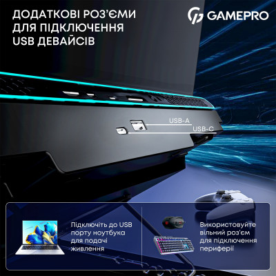 Охолоджуюча підставка для ноутбука GamePro CP910