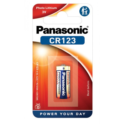 Батарейка Panasonic CR 123A BL 1шт