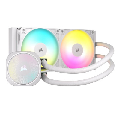 Система водяного охолодження Corsair Nautilus 240 RS ARGB White (CW-9060094-WW)