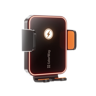 Бездротовий зарядний пристрій СolorWay Ultra-mini 15W Black (CW-CHAW069Q-BK) Бездротовий зарядний пристрій СolorWay Ultra-mini 15W Black (CW-CHAW069Q-BK)