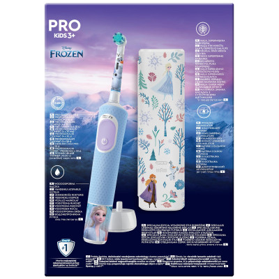 Зубна електрощітка Braun Oral-B Pro Kids D103.413.2KX Frozen Зубна електрощітка Braun Oral-B Pro Kids D103.413.2KX Frozen