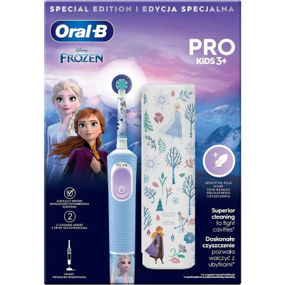 Зубна електрощітка Braun Oral-B Pro Kids D103.413.2KX Frozen Зубна електрощітка Braun Oral-B Pro Kids D103.413.2KX Frozen
