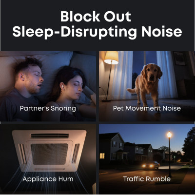 Bluetooth-гарнітура Anker SoundCore Sleep A30 White (D1301G21)
