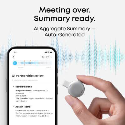 Диктофон Anker SoundCore Work White (D3200G21) Диктофон Anker SoundCore Work White (D3200G21)