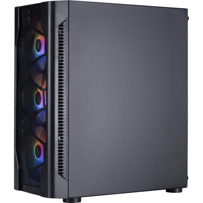 Корпус 1stPlayer D4-BK-4F1 Black без БЖ Корпус 1stPlayer D4-BK-4F1 Black без БЖ