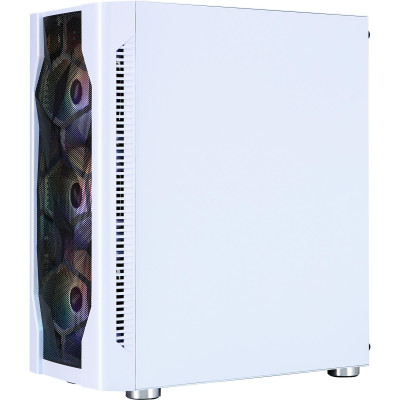 Корпус 1stPlayer D4-WH-4F1-W White без БЖ