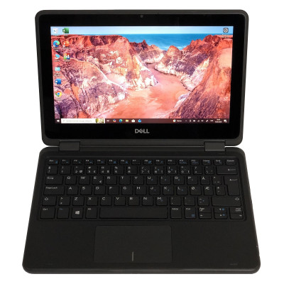 Ноутбук Dell Latitude 3190 2-in-1 / 11.6" (1366x768) IPS Touch / Pentium Silver N5000 / 4GB / 128GB SSD / Win10Pro - Б/в