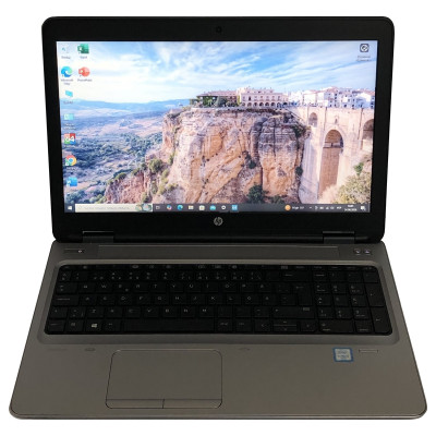 Ноутбук HP ProBook 650 G2 / 15.6" (1366x768) / i3-6100U / 8GB / 256GB SSD / Win10Pro - Б/в