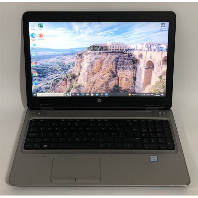 Ноутбук HP ProBook 650 G2 / 15.6" (1366x768) / i3-6100U / 8GB / 256GB SSD / Win10Pro - Б/в Ноутбук HP ProBook 650 G2 / 15.6" (1366x768) / i3-6100U / 8GB / 256GB SSD / Win10Pro - Б/в
