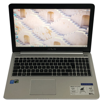 Ноутбук Asus K501LX / 15.6" FullHD / i5-5200U / 8GB / 1TB HDD / NVidia GeForce GTX 950M, 2GB / Win10 - Б/в Ноутбук Asus K501LX / 15.6" FullHD / i5-5200U / 8GB / 1TB HDD / NVidia GeForce GTX 950M, 2GB / Win10 - Б/в