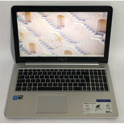 Ноутбук Asus K501LX / 15.6" FullHD / i5-5200U / 8GB / 1TB HDD / NVidia GeForce GTX 950M, 2GB / Win10 - Б/в Ноутбук Asus K501LX / 15.6" FullHD / i5-5200U / 8GB / 1TB HDD / NVidia GeForce GTX 950M, 2GB / Win10 - Б/в