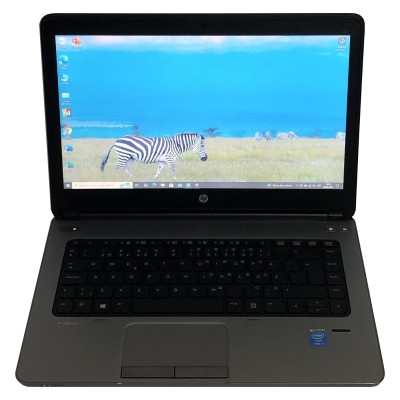 Ноутбук HP ProBook 640 G1 / 14" (1600x900) / i5-4210M / 8GB / 128GB SSD / Win10Pro - Б/в Ноутбук HP ProBook 640 G1 / 14" (1600x900) / i5-4210M / 8GB / 128GB SSD / Win10Pro - Б/в