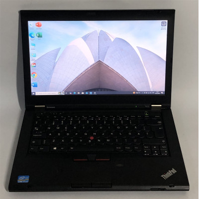 Ноутбук Lenovo ThinkPad T430 / 14" (1600х900) / i7-3520M / 8GB / 500GB HDD / NVidia Quadro NVS 5400M, 2GB / Win10Pro / Backlight / сканер відбитка - Б/в