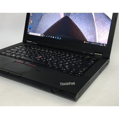 Ноутбук Lenovo ThinkPad T430 / 14" (1600х900) / i7-3520M / 8GB / 500GB HDD / NVidia Quadro NVS 5400M, 2GB / Win10Pro / Backlight / сканер відбитка - Б/в