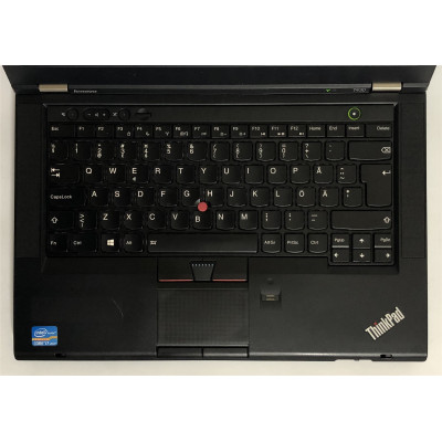 Ноутбук Lenovo ThinkPad T430 / 14" (1600х900) / i7-3520M / 8GB / 500GB HDD / NVidia Quadro NVS 5400M, 2GB / Win10Pro / Backlight / сканер відбитка - Б/в