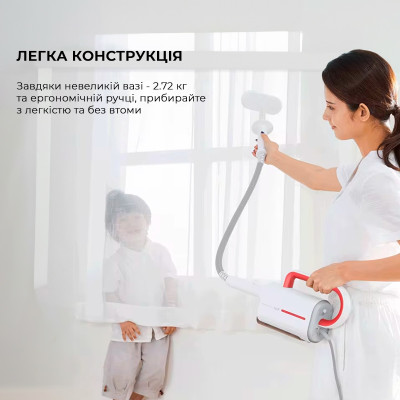 Пароочисник Deerma Multi-function Steam Cleaner 1600W White (DEM-ZQ610)_ Пароочисник Deerma Multi-function Steam Cleaner 1600W White (DEM-ZQ610)_