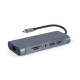 Док станція Cablexpert USB-C 7-в-1 (A-CM-COMBO7-01)