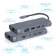 Док станція Cablexpert USB-C 7-в-1 (A-CM-COMBO7-01)