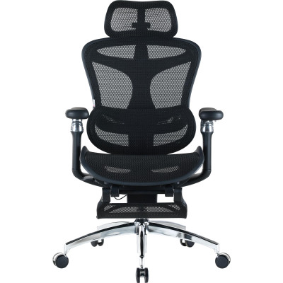 Крісло офісне Sihoo Doro C300 Pro Mesh Black with footrest (Doro-C300-Pro-M101-JT)