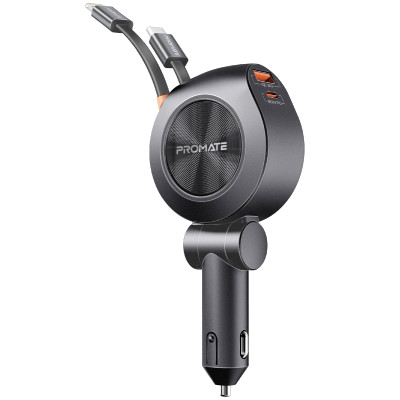 Автомобільний зарядний пристрій Promate DriveGear-R2 88W Black