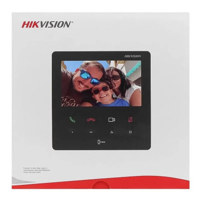 IP-відеодомофон Hikvision DS-KH6110-WE1 Black IP-відеодомофон Hikvision DS-KH6110-WE1 Black