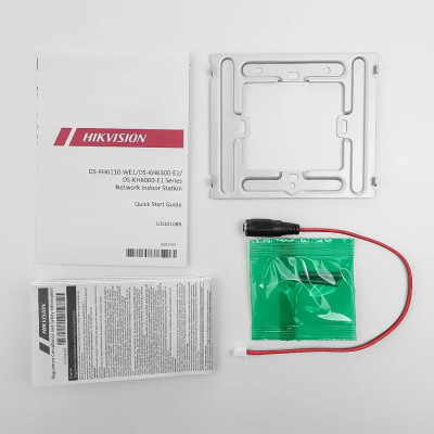IP-відеодомофон Hikvision DS-KH6110-WE1 Black IP-відеодомофон Hikvision DS-KH6110-WE1 Black