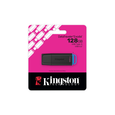 Флеш-накопичувач USB3.2 128GB Kingston DataTraveler Exodia Black (DTXG2/128GB) Флеш-накопичувач USB3.2 128GB Kingston DataTraveler Exodia Black (DTXG2/128GB)