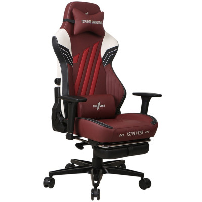 Крісло для геймерів 1stPlayer Duke Black White Red Крісло для геймерів 1stPlayer Duke Black White Red