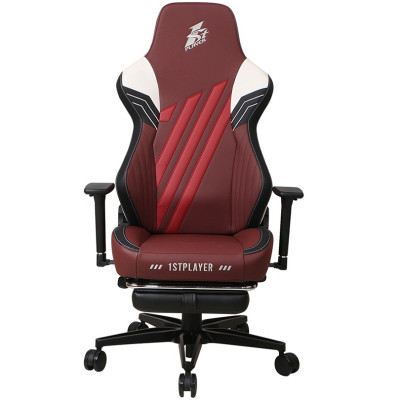 Крісло для геймерів 1stPlayer Duke Black White Red Крісло для геймерів 1stPlayer Duke Black White Red
