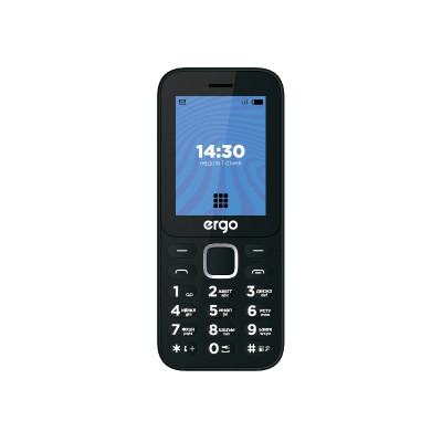 Мобiльний телефон Ergo E241 Dual Sim Blue Мобiльний телефон Ergo E241 Dual Sim Blue