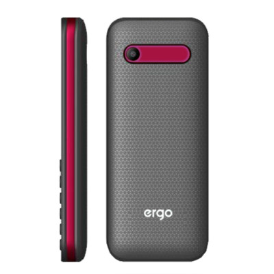 Мобiльний телефон Ergo E241 Dual Sim Red Мобiльний телефон Ergo E241 Dual Sim Red