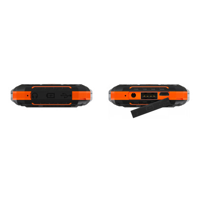 Мобiльний телефон Ergo E283 Dual Sim Black Orange Мобiльний телефон Ergo E283 Dual Sim Black Orange