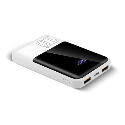 Універсальна мобільна батарея everActive EB-10Q 10000mAh White Універсальна мобільна батарея everActive EB-10Q 10000mAh White