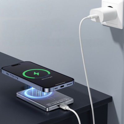 Універсальна мобільна батарея Essager Cross-Border 5000mAh 20W Magsafe/PD/QC3.0 Grey (EDY5K-YJ0A-Z) Універсальна мобільна батарея Essager Cross-Border 5000mAh 20W Magsafe/PD/QC3.0 Grey (EDY5K-YJ0A-Z)