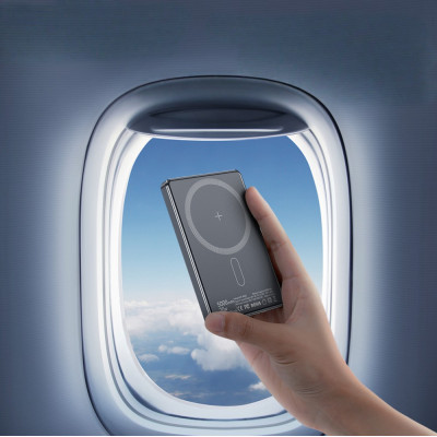 Універсальна мобільна батарея Essager Cross-Border 5000mAh 20W Magsafe/PD/QC3.0 Grey (EDY5K-YJ0A-Z) Універсальна мобільна батарея Essager Cross-Border 5000mAh 20W Magsafe/PD/QC3.0 Grey (EDY5K-YJ0A-Z)