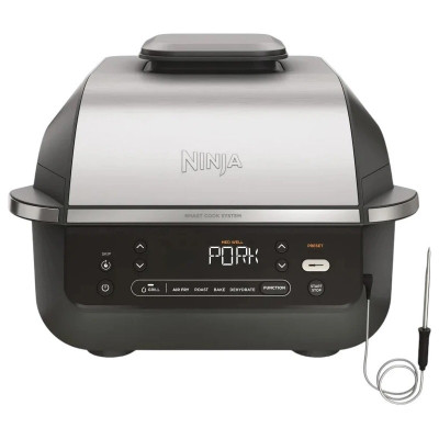 Гриль Ninja Foodi Air Grill & Air Fryer з Сooking probe EG351EU Гриль Ninja Foodi Air Grill & Air Fryer з Сooking probe EG351EU