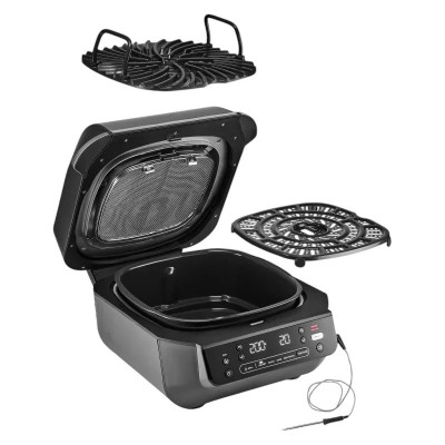 Гриль Ninja Foodi Air Grill & Air Fryer з Сooking probe EG351EU Гриль Ninja Foodi Air Grill & Air Fryer з Сooking probe EG351EU