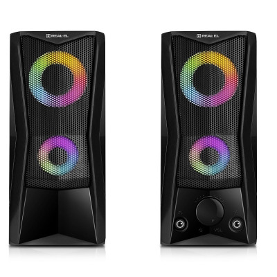 Акустична система REAL-EL S-107 Black