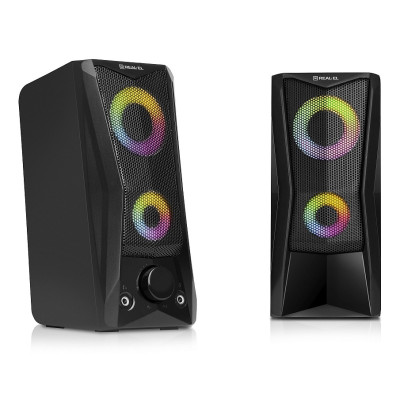 Акустична система REAL-EL S-107 Black