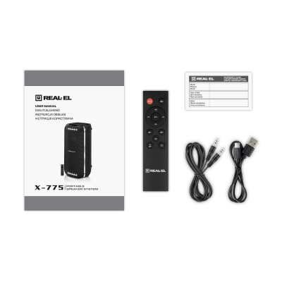 Акустична система REAL-EL X-775 Black Акустична система REAL-EL X-775 Black