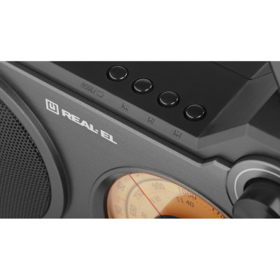 Радіоприймач REAL-EL X-703 Black Радіоприймач REAL-EL X-703 Black