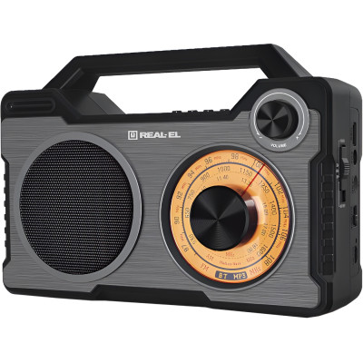 Радіоприймач REAL-EL X-703 Black Радіоприймач REAL-EL X-703 Black