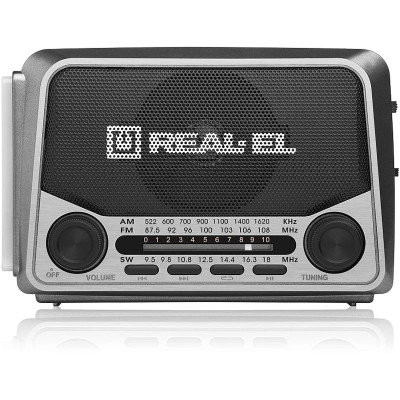 Радіоприймач REAL-EL X-525 Grey Радіоприймач REAL-EL X-525 Grey