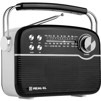 Радіоприймач REAL-EL X-545 Black Радіоприймач REAL-EL X-545 Black