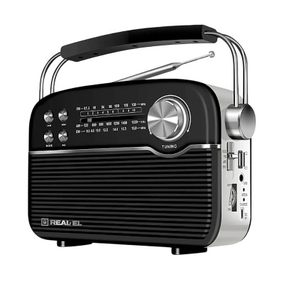 Радіоприймач REAL-EL X-545 Black Радіоприймач REAL-EL X-545 Black
