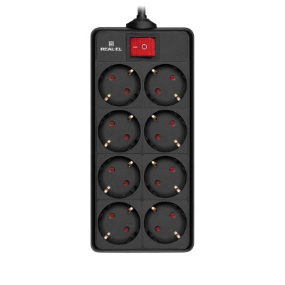 Фільтр живлення REAL-EL RS-8 Protect